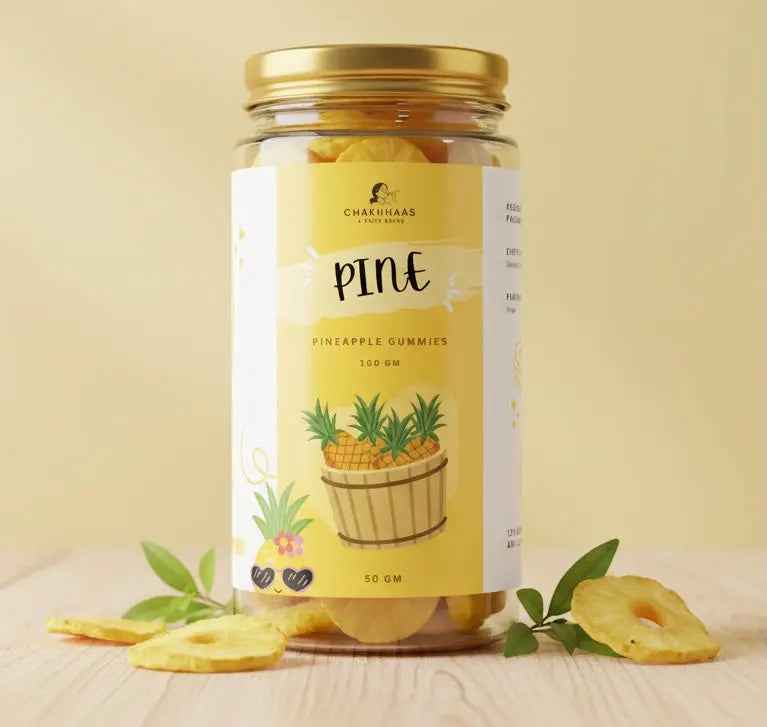 Chakhhaas Dried Pineapple Gummies - 100g